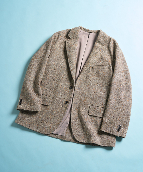 417 EDIFICE（フォーワンセブンエディフィス）の「【MOONLIGHT CLOTHING】 British Pattern ジャケット（テーラードジャケット・メンズ・チョコ/ブラウン/ネイビー・38/40/42）」の4枚目の写真