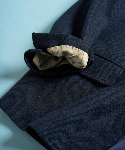 417 EDIFICE（フォーワンセブンエディフィス）の「【MOONLIGHT CLOTHING】 British Pattern ジャケット（テーラードジャケット・メンズ・チョコ/ブラウン/ネイビー・38/40/42）」の6枚目の写真