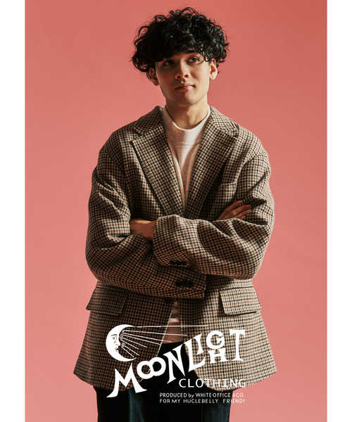 417 EDIFICE（フォーワンセブンエディフィス）の「【MOONLIGHT CLOTHING】 British Pattern ジャケット（テーラードジャケット・メンズ・チョコ/ブラウン/ネイビー・38/40/42）」の8枚目の写真