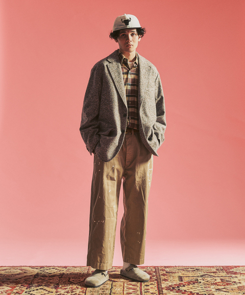 417 EDIFICE（フォーワンセブンエディフィス）の「【MOONLIGHT CLOTHING】 British Pattern ジャケット（テーラードジャケット・メンズ・チョコ/ブラウン/ネイビー・38/40/42）」の10枚目の写真