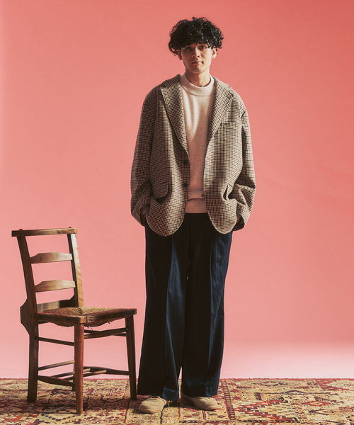 417 EDIFICE（フォーワンセブンエディフィス）の「【MOONLIGHT CLOTHING】 British Pattern ジャケット（テーラードジャケット・メンズ・チョコ/ブラウン/ネイビー・38/40/42）」の11枚目の写真