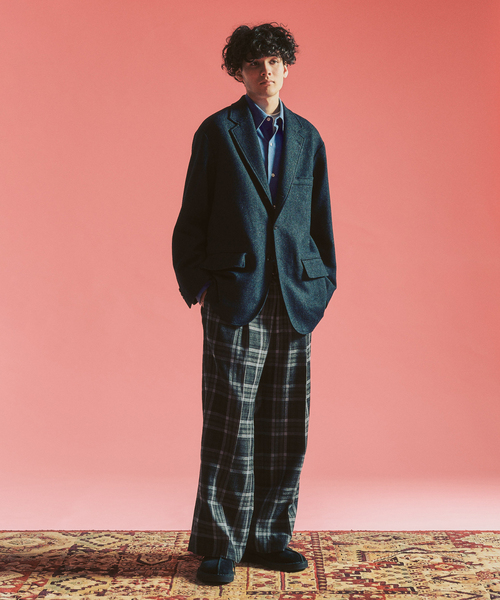 417 EDIFICE（フォーワンセブンエディフィス）の「【MOONLIGHT CLOTHING】 British Pattern ジャケット（テーラードジャケット・メンズ・チョコ/ブラウン/ネイビー・38/40/42）」の12枚目の写真