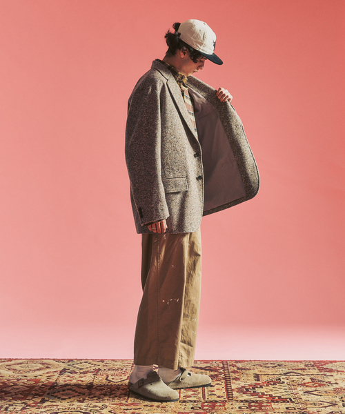 417 EDIFICE（フォーワンセブンエディフィス）の「【MOONLIGHT CLOTHING】 British Pattern ジャケット（テーラードジャケット・メンズ・チョコ/ブラウン/ネイビー・38/40/42）」の13枚目の写真