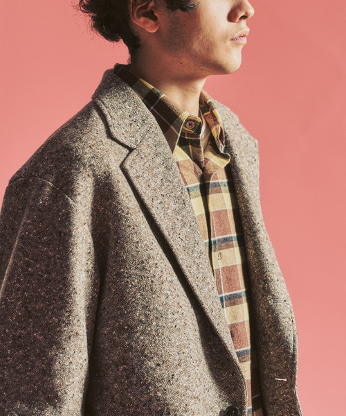 417 EDIFICE（フォーワンセブンエディフィス）の「【MOONLIGHT CLOTHING】 British Pattern ジャケット（テーラードジャケット・メンズ・チョコ/ブラウン/ネイビー・38/40/42）」の15枚目の写真