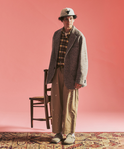 417 EDIFICE（フォーワンセブンエディフィス）の「【MOONLIGHT CLOTHING】 British Pattern ジャケット（テーラードジャケット・メンズ・チョコ/ブラウン/ネイビー・38/40/42）」の20枚目の写真