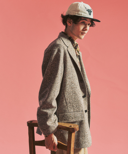 417 EDIFICE（フォーワンセブンエディフィス）の「【MOONLIGHT CLOTHING】 British Pattern ジャケット（テーラードジャケット・メンズ・チョコ/ブラウン/ネイビー・38/40/42）」の22枚目の写真