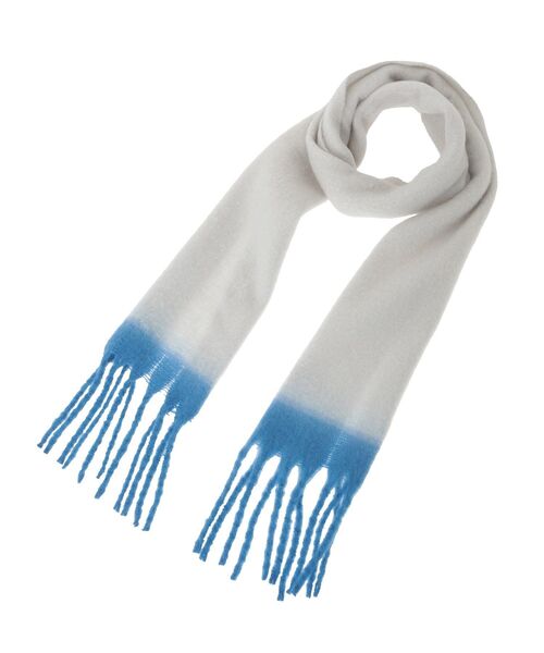 AMERICAN HOLIC（アメリカンホリック）の「バイカラーシャギーマフラー（マフラー・レディース・チャコールグレー/グレー/ブラウン・FREE）」の18枚目の写真