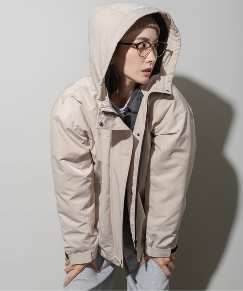 lodie(ロディ)の「オーバーサイズ モンスターダウン コットンブルソン(その他アウター・レディース・ベージュ/ブラック/チャコールグレー・FREE)」の19枚目の写真