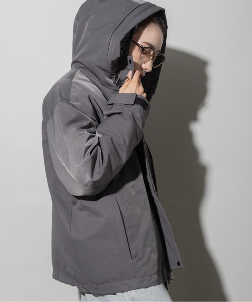 lodie(ロディ)の「オーバーサイズ モンスターダウン コットンブルソン(その他アウター・レディース・ベージュ/ブラック/チャコールグレー・FREE)」の13枚目の写真