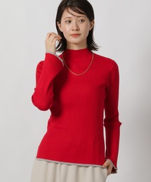 LAKOLE | 12ゲージリブモックネックプルオーバー / 575979(ニット/セーター)