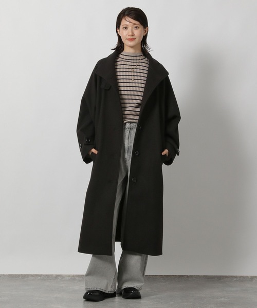 LAKOLE（ラコレ）の「12ゲージリブモックネックプルオーバー / 575979（ニット/セーター・レディース・その他2/ブラウン/レッド/ブラック・FREE）」の15枚目の写真