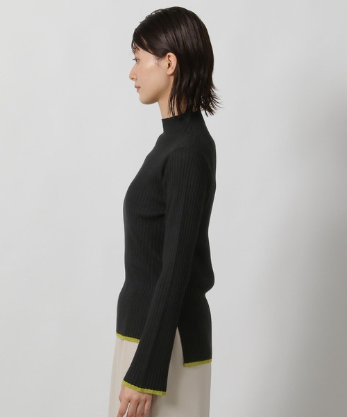 LAKOLE（ラコレ）の「12ゲージリブモックネックプルオーバー / 575979（ニット/セーター・レディース・その他2/ブラウン/レッド/ブラック・FREE）」の18枚目の写真