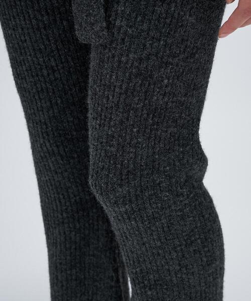 cloenc(クロエンス)の「【セットアップ】リブニットフレアパンツ(その他パンツ・レディース・ブラック系その他4/ブラウン系4・02)」の15枚目の写真