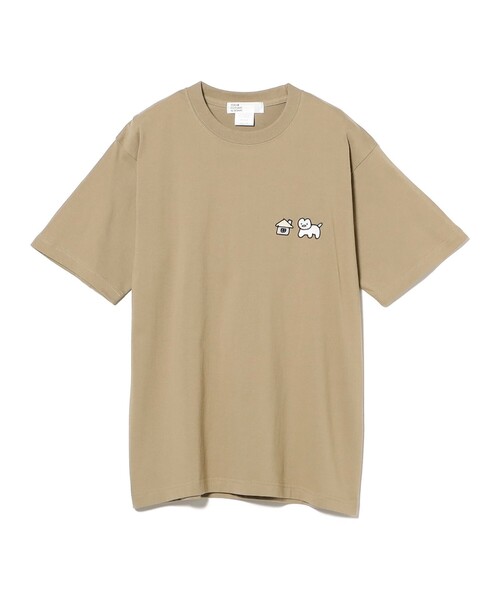 TOKYO CULTUART by BEAMS(トウキョウカルチャートバイビームス)の「matsui / MAZE HOUSE T-Shirt(Tシャツ/カットソー・レディース・ホワイト/ベージュ・LARGE/MEDIUM/X-LARGE/SMALL)」の6枚目の写真