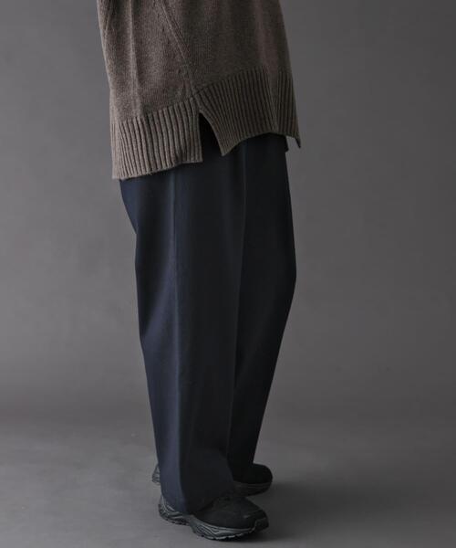 FORK&SPOON（フォークアンドスプーン）の「『一部WEB限定カラー』FORK&SPOON　ブラッシュドパンツ（その他パンツ・レディース・ライトグレー/ネイビー/グレー/ブラウン系その他・1/2）」の10枚目の写真