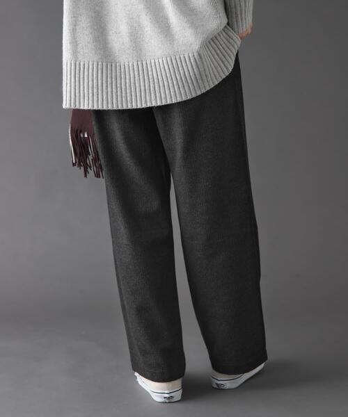 FORK&SPOON（フォークアンドスプーン）の「『一部WEB限定カラー』FORK&SPOON　ブラッシュドパンツ（その他パンツ・レディース・ライトグレー/ネイビー/グレー/ブラウン系その他・1/2）」の21枚目の写真