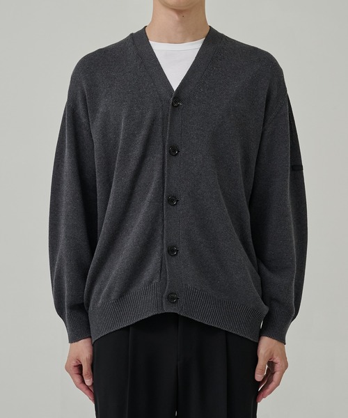 N.HOOLYWOOD(N.ハリウッド)の「【N.HOOLYWOOD/エヌハリウッド】別注 LIGHT KNIT CARDIGAN(カーディガン/ボレロ・メンズ・ブラック/ブルー/ダークグレー・36/38/40)」の13枚目の写真