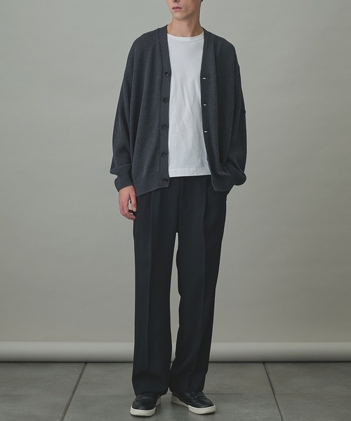 N.HOOLYWOOD(N.ハリウッド)の「【N.HOOLYWOOD/エヌハリウッド】別注 LIGHT KNIT CARDIGAN(カーディガン/ボレロ・メンズ・ブラック/ブルー/ダークグレー・36/38/40)」の12枚目の写真