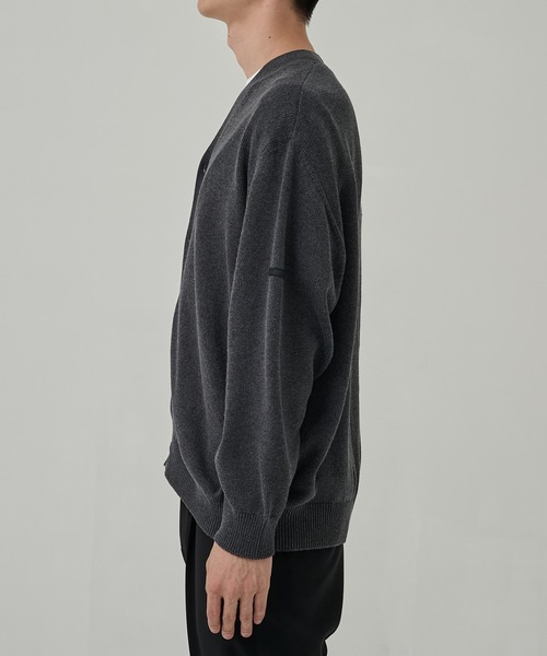 N.HOOLYWOOD(N.ハリウッド)の「【N.HOOLYWOOD/エヌハリウッド】別注 LIGHT KNIT CARDIGAN(カーディガン/ボレロ・メンズ・ブラック/ブルー/ダークグレー・36/38/40)」の14枚目の写真