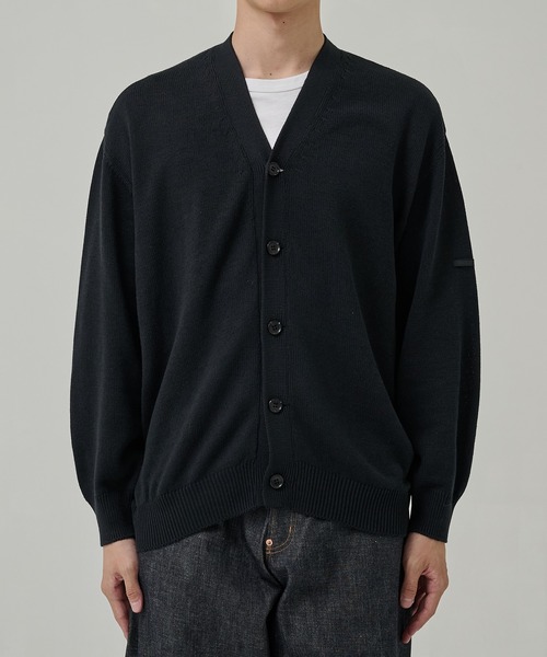 N.HOOLYWOOD(N.ハリウッド)の「【N.HOOLYWOOD/エヌハリウッド】別注 LIGHT KNIT CARDIGAN(カーディガン/ボレロ・メンズ・ブラック/ブルー/ダークグレー・36/38/40)」の5枚目の写真