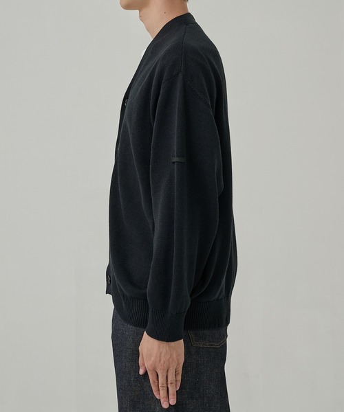 N.HOOLYWOOD(N.ハリウッド)の「【N.HOOLYWOOD/エヌハリウッド】別注 LIGHT KNIT CARDIGAN(カーディガン/ボレロ・メンズ・ブラック/ブルー/ダークグレー・36/38/40)」の6枚目の写真