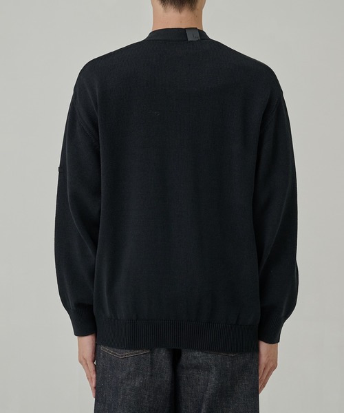 N.HOOLYWOOD(N.ハリウッド)の「【N.HOOLYWOOD/エヌハリウッド】別注 LIGHT KNIT CARDIGAN(カーディガン/ボレロ・メンズ・ブラック/ブルー/ダークグレー・36/38/40)」の7枚目の写真