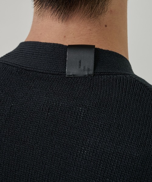 N.HOOLYWOOD(N.ハリウッド)の「【N.HOOLYWOOD/エヌハリウッド】別注 LIGHT KNIT CARDIGAN(カーディガン/ボレロ・メンズ・ブラック/ブルー/ダークグレー・36/38/40)」の8枚目の写真
