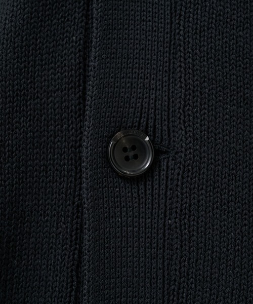 N.HOOLYWOOD(N.ハリウッド)の「【N.HOOLYWOOD/エヌハリウッド】別注 LIGHT KNIT CARDIGAN(カーディガン/ボレロ・メンズ・ブラック/ブルー/ダークグレー・36/38/40)」の10枚目の写真