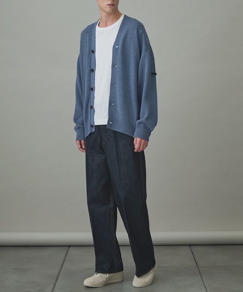 N.HOOLYWOOD(N.ハリウッド)の「【N.HOOLYWOOD/エヌハリウッド】別注 LIGHT KNIT CARDIGAN(カーディガン/ボレロ・メンズ・ブラック/ブルー/ダークグレー・36/38/40)」の20枚目の写真