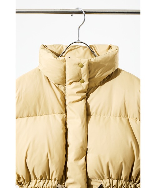 KWD（ケーダブルディー）の「【 KWD / ケーダブルディー 】MIDDLE DOWN JACKET / ミドルダウンジャケット　KWD-17JD　KFH（ダウンジャケット/コート・レディース・ベージュ・FREE）」の6枚目の写真