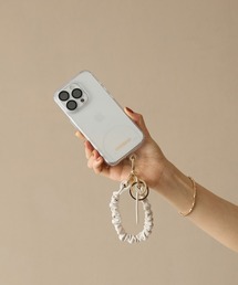 HASHIBAMI | 【HASHIBAMI】クシュクシュ レザー ハンドストラップ(スマホグッズ)