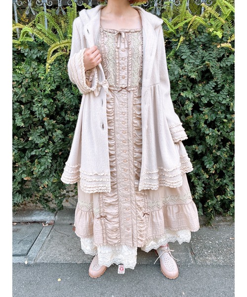 ピンクハウス アイボリー フリル付きカーディガン PINK HOUSE（カーディガン）のフリマアイテム一覧