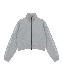 AAKAM（アーカム）の「Laced Track Jacket (Gray)（ナイロンジャケット）」
