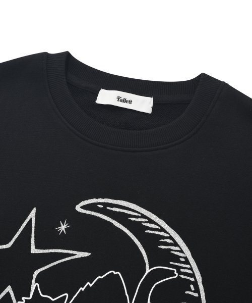Fallett（ファレット）の「ムーンライトネロ メンズ スウェット ブラック（スウェット・レディース・その他・SMALL/MEDIUM/LARGE）」の4枚目の写真