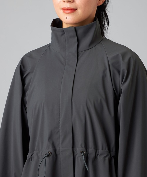 Chacott(チャコット)の「フリーダムスリーブロングコート(カバーオール・レディース・ベージュ/ダークグレー・M)」の15枚目の写真
