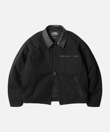 FRIZMWORKS（フリズムワークス）の「HEAVY CANVAS DESTROYED WORK JACKET _ BLACK（その他アウター）」