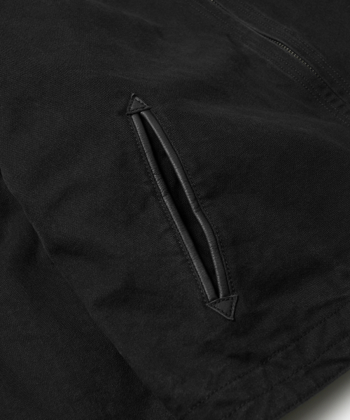FRIZMWORKS(フリズムワークス)の「HEAVY CANVAS DESTROYED WORK JACKET _ BLACK(デニムジャケット・メンズ・その他・SMALL/MEDIUM/LARGE/X-LARGE)」の7枚目の写真