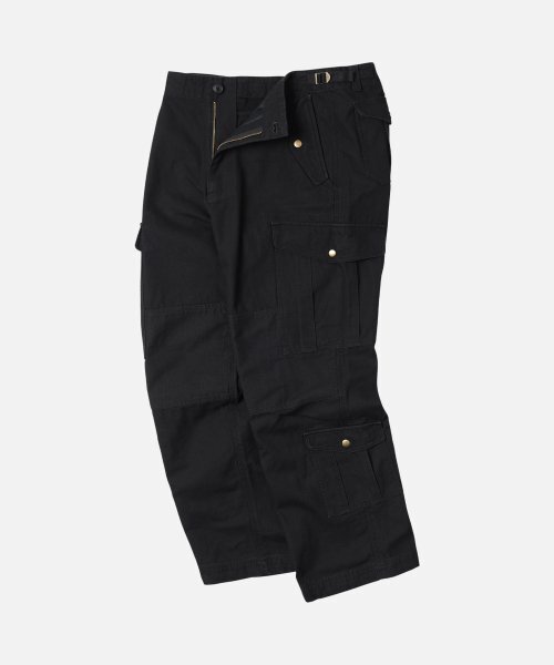 FRIZMWORKS(フリズムワークス)の「JUNGLE CLOTH FIELD CARGO PANTS _ BLACK(その他パンツ・メンズ・その他・MEDIUM/LARGE/X-LARGE)」の2枚目の写真