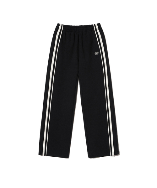 Kijun(キジュン)の「Double Line Track Pants Black(スウェットパンツ・レディース・その他・SMALL)」の4枚目の写真