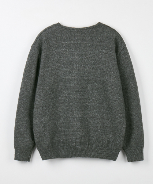 NODU（ノードユー）の「セージベーシックカーディガン[グレー]（カーディガン/ボレロ・メンズ・その他・MEDIUM/LARGE）」の7枚目の写真