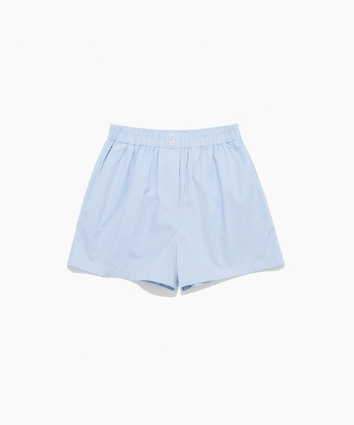 TTUDEMENT(トュードメント)の「BANDING SHORTS L.BLUE(その他パンツ・レディース・その他・MEDIUM/SMALL)」の1枚目の写真