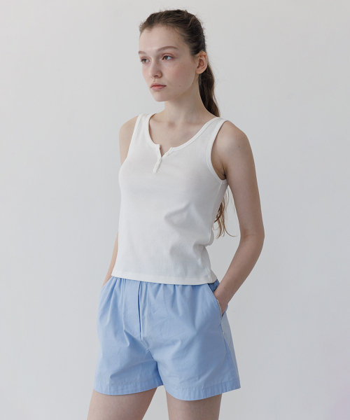 TTUDEMENT(トュードメント)の「BANDING SHORTS L.BLUE(その他パンツ・レディース・その他・MEDIUM/SMALL)」の8枚目の写真