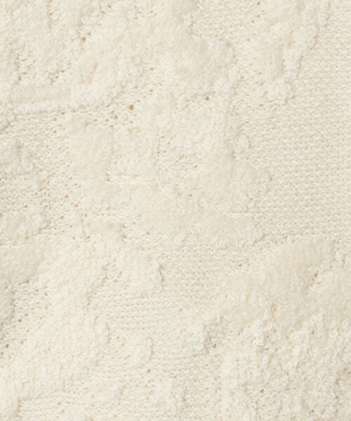 A DAY IN THE LIFE UNITED ARROWS（アデイインザライフユナイテッドアローズ）の「ループジャガード クルーネックニット ＜A DAY IN THE LIFE＞（ニット/セーター・レディース・ロイヤルブルー/ライトピンク/オフホワイト・FREE）」の11枚目の写真