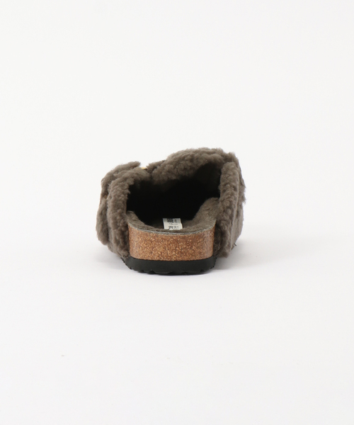 BIRKENSTOCK(ビルケンシュトック)の「BIRKENSTOCK/ビルケンシュトック BOSTON BB TEDDY(サンダル・レディース・チャコールグレー・23cm/24cm/24.5cm/25cm)」の3枚目の写真