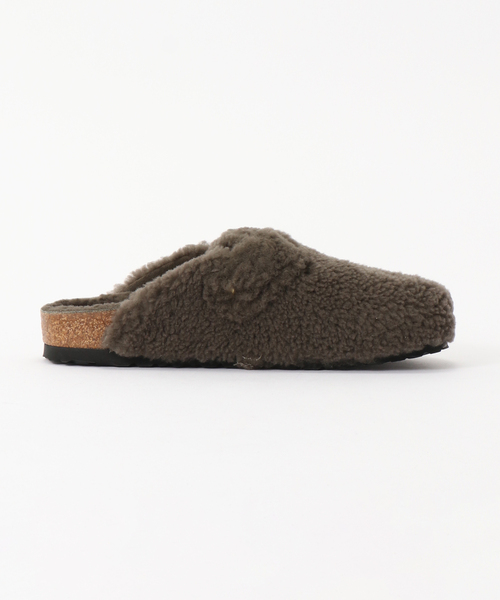BIRKENSTOCK(ビルケンシュトック)の「BIRKENSTOCK/ビルケンシュトック BOSTON BB TEDDY(サンダル・レディース・チャコールグレー・23cm/24cm/24.5cm/25cm)」の4枚目の写真