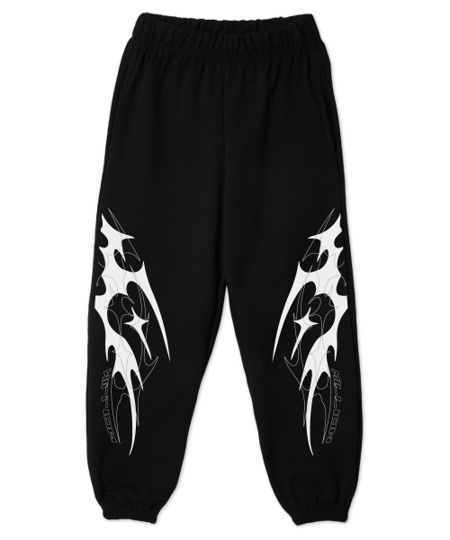 MILLION DAY(ミリオンデイ)の「Thunder Jogger Pants(スウェットパンツ・レディース・グレー/ホワイト/オートミール・LARGE/MEDIUM/X-LARGE)」の2枚目の写真