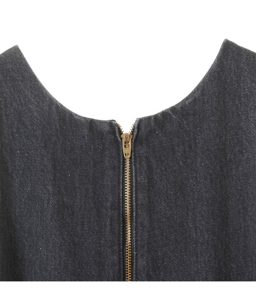 CURRENTAGE(カレンテージ)の「Low back style over overalls(サロペット/オーバーオール・レディース・インディゴブルー・2)」の10枚目の写真
