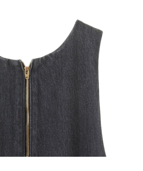 CURRENTAGE(カレンテージ)の「Low back style over overalls(サロペット/オーバーオール・レディース・インディゴブルー・2)」の11枚目の写真