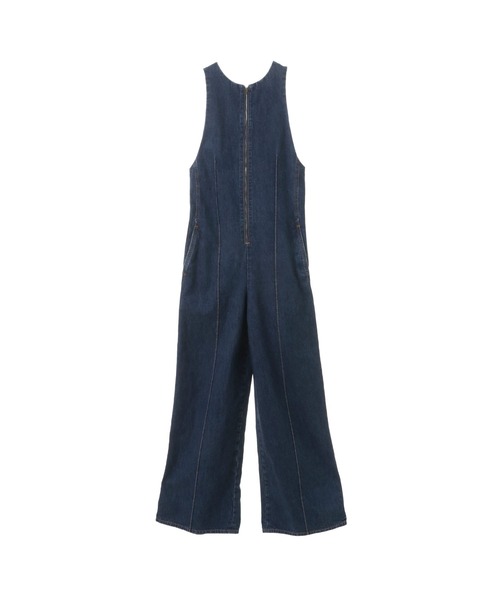 CURRENTAGE(カレンテージ)の「Low back style over overalls(サロペット/オーバーオール・レディース・インディゴブルー・2)」の12枚目の写真
