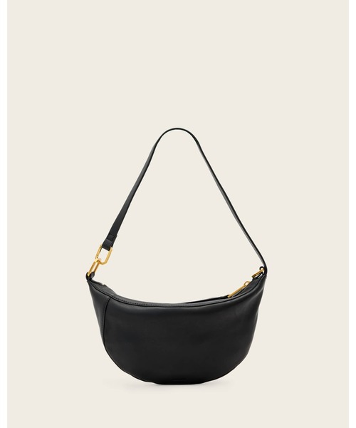 ALLSAINTS(オールセインツ)の「LUNA MICRO LEATHER BAG | LUNA マイクロ レザー バッグ(ショルダーバッグ・レディース・ブラック・ONE SIZE)」の1枚目の写真